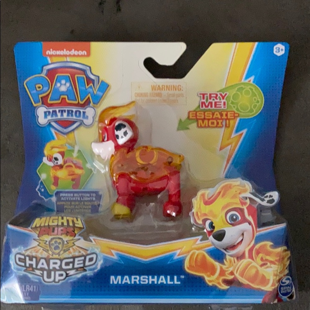 Paw Patrol Mighty Pups Charged Up Marshall
